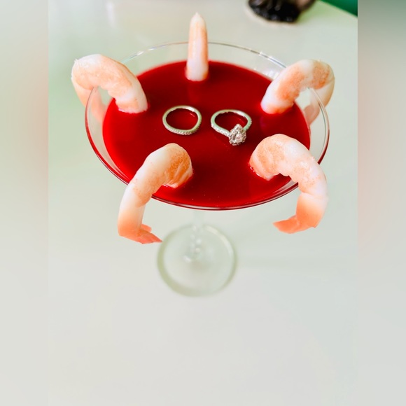 Shrimp Cocktail Ring Dish - Picture 2 of 4